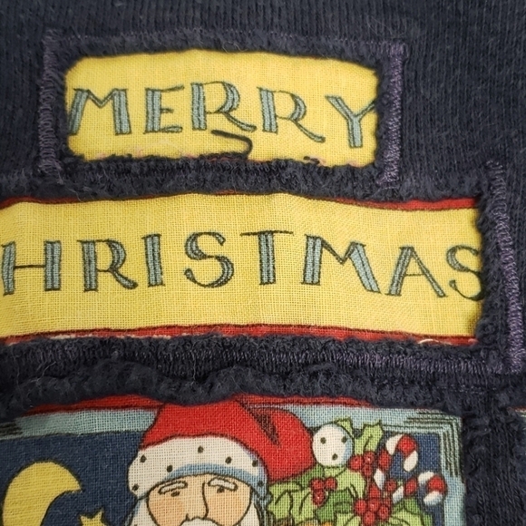 Christmas Sweatshirt Handcrafted Hanes Her Way VGU - Picture 9 of 9